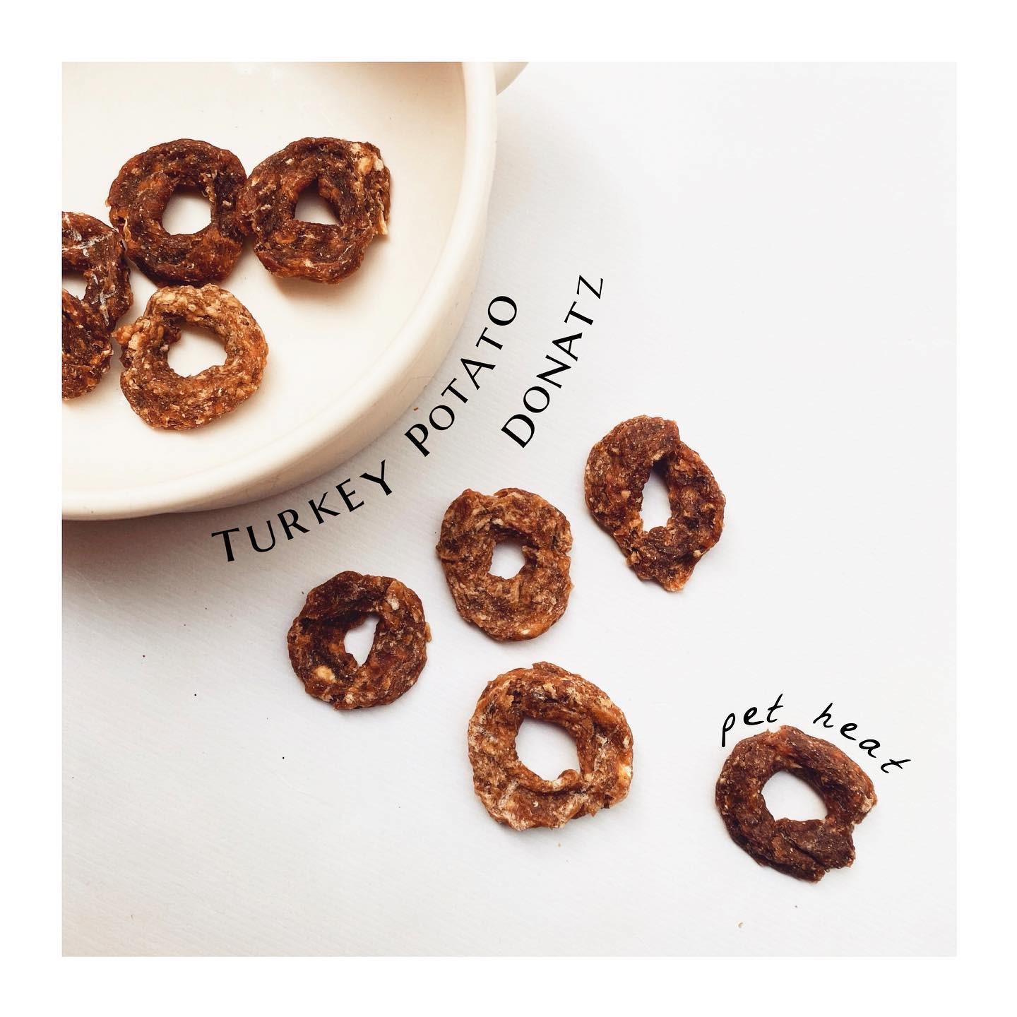 火雞洋芋多拿滋【寵物手工零食】