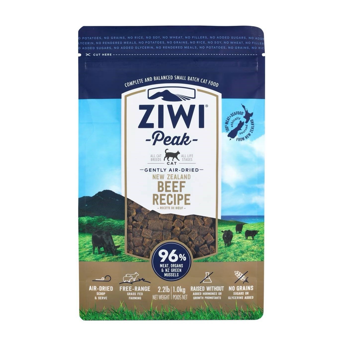 ZIWI巔峰 牛肉口味 經典系列 貓糧 ( 貓飼料 | 生食肉片 )