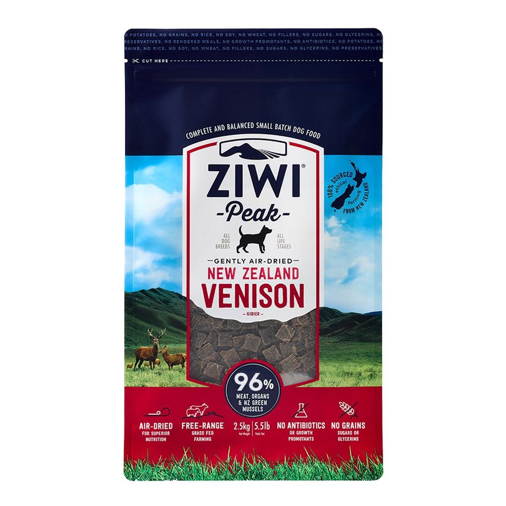   ZIWI巔峰 鹿肉口味 經典系列 狗糧 ( 狗飼料 | 生食肉片 )
