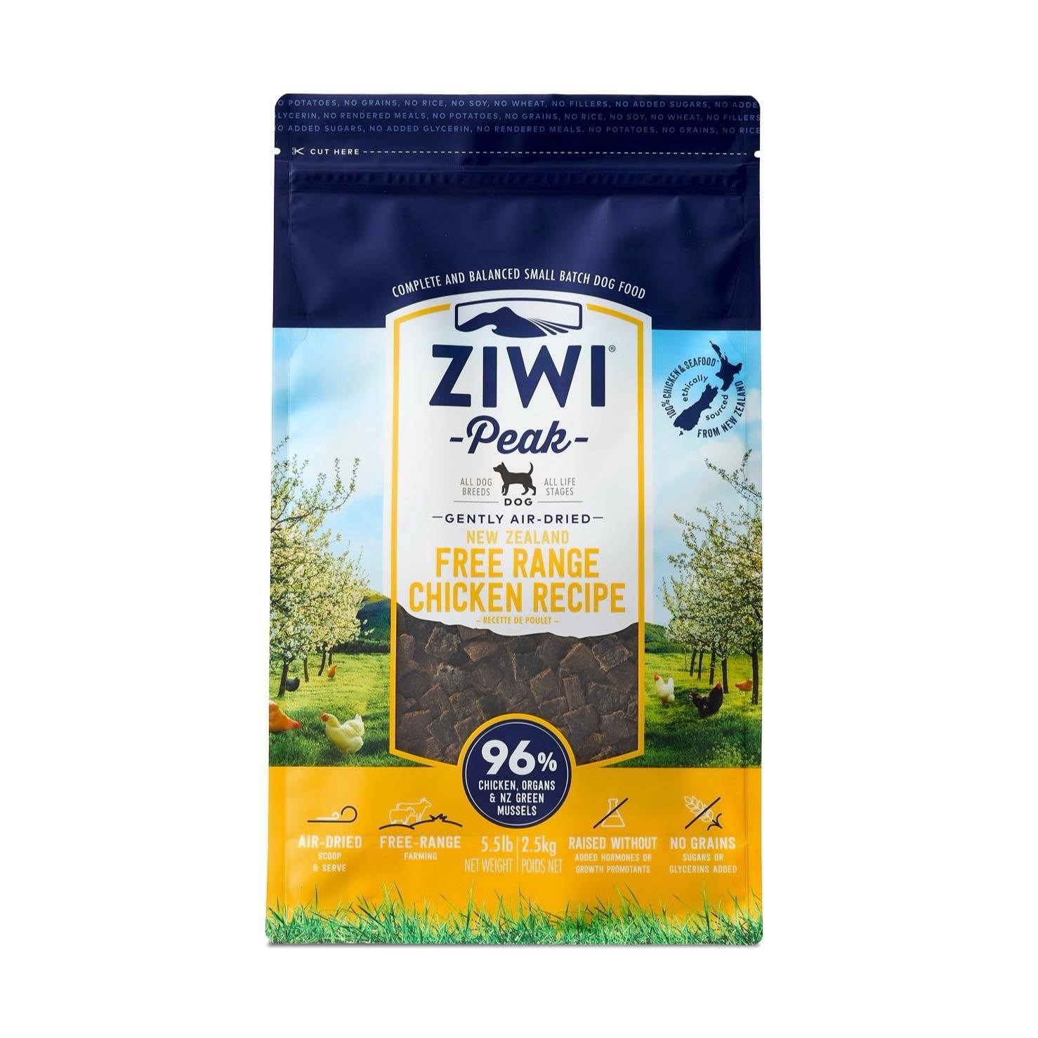   ZIWI巔峰 雞肉口味 經典系列 狗糧 ( 狗飼料 | 生食肉片 )