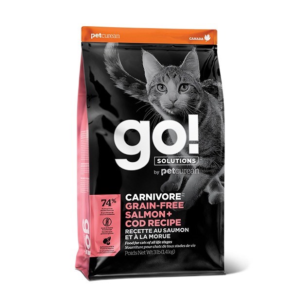 go!高肉量-海洋鲑鱈無穀全貓糧