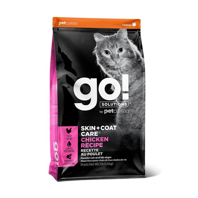 go!皮毛保健-雞肉蔬果有穀全貓糧