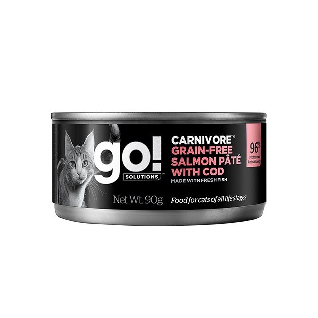 go!德國製主食罐-豐醬無穀海洋鮭鱈 ( 貓罐 | 罐頭 )