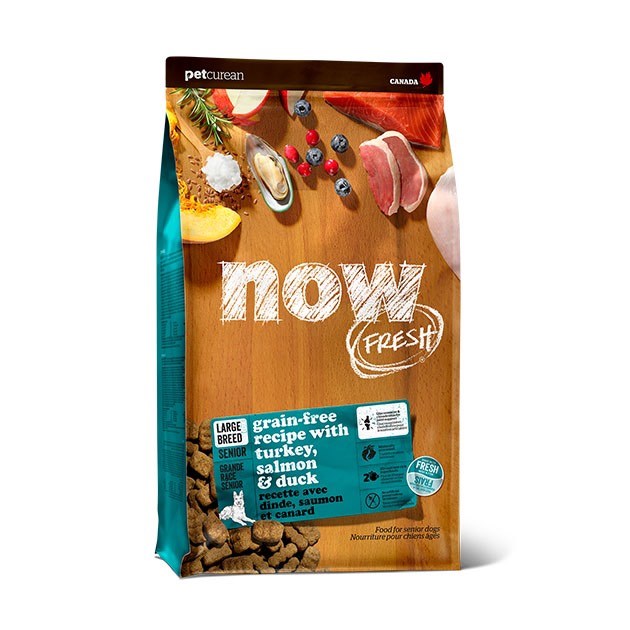 now!鮮肉無穀-大型老犬/減肥犬糧
