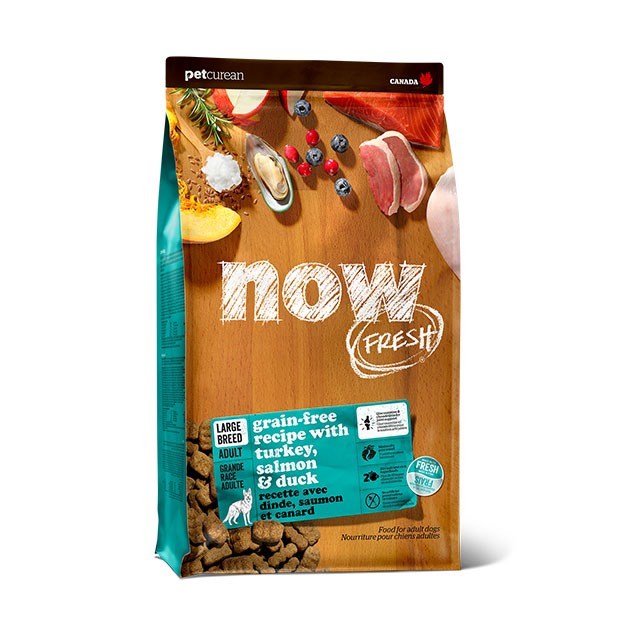 now!  鮮肉無穀-大型成犬糧