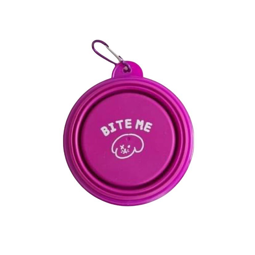 BITE ME 寵物折疊碗