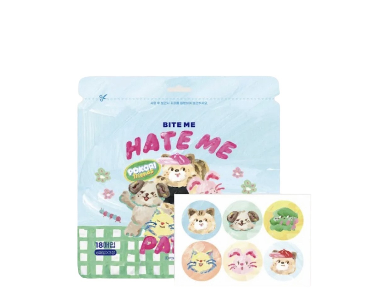 BITE ME X Pokori Friends 防蚊貼片(18入)