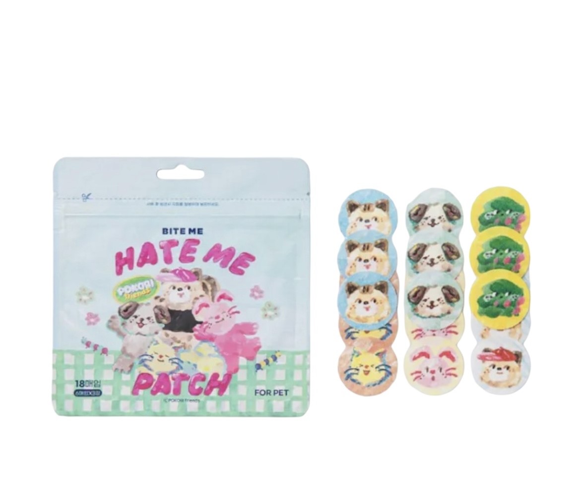 BITE ME X Pokori Friends 防蚊貼片(18入)