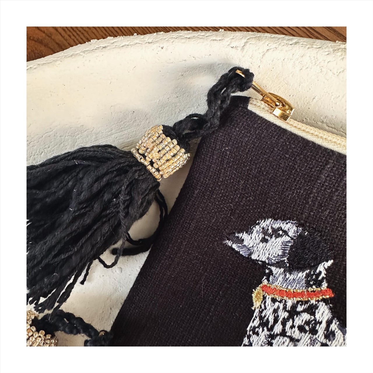 手工刺繡萬用收納袋