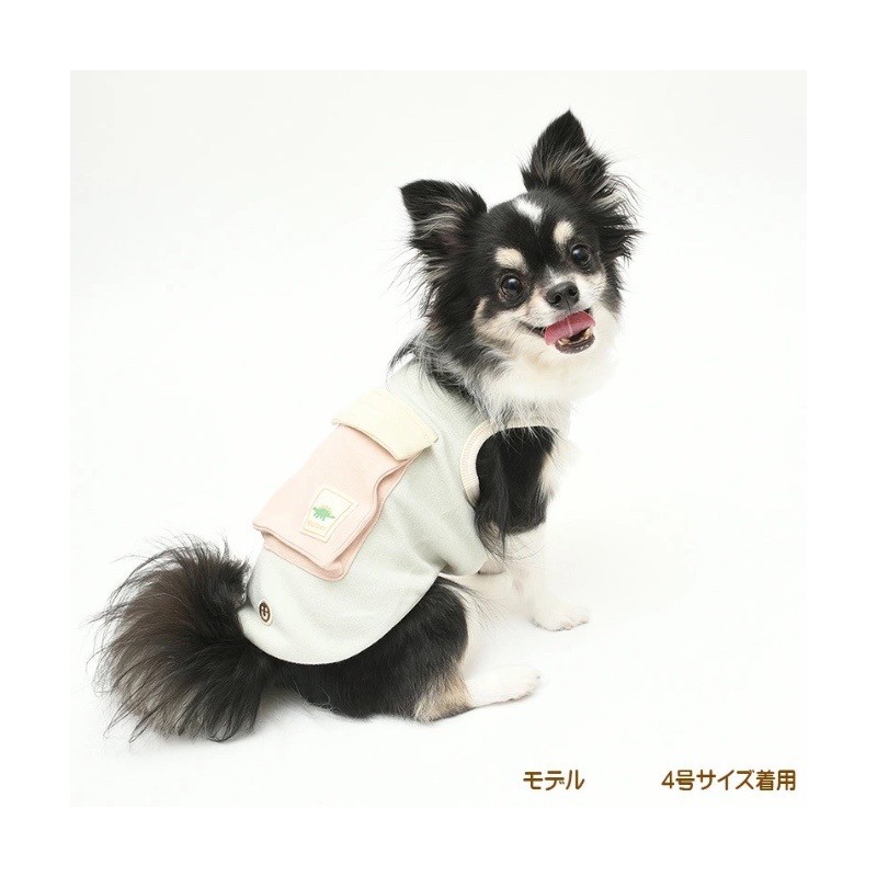 Organic cotton pocket vest | 有機棉口袋背心
