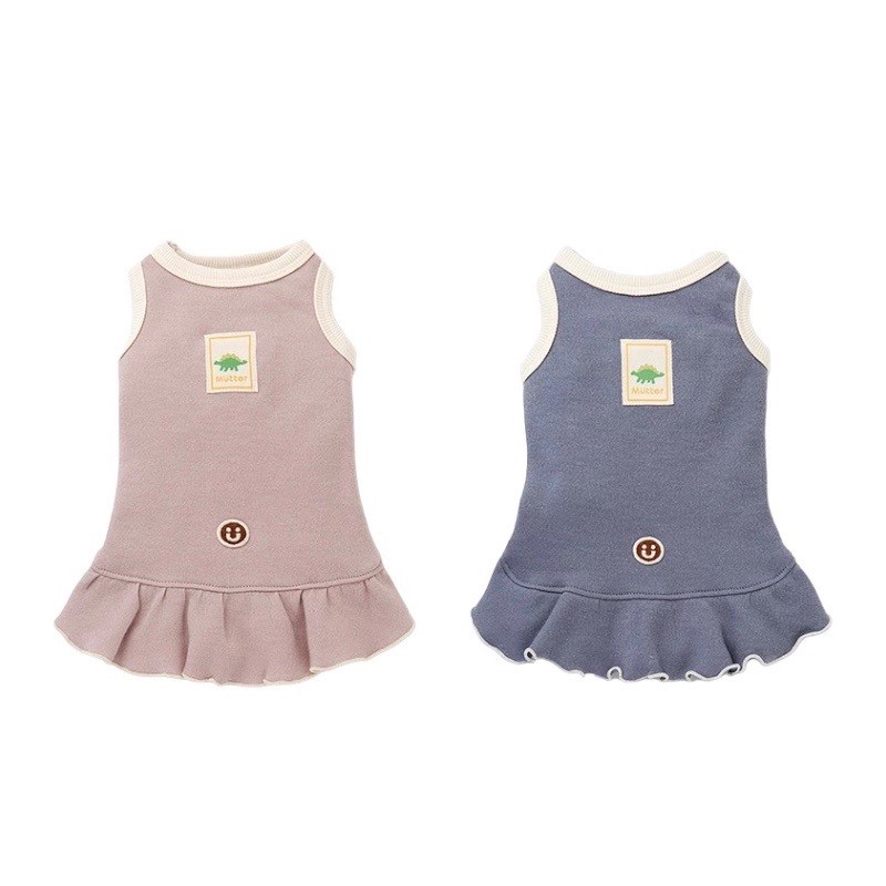 Organic cotton dinosaur dress ｜有機棉恐龍洋裝