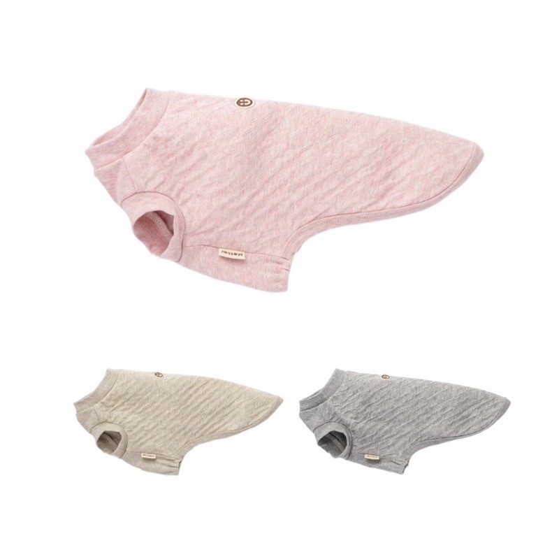 Organic cotton plain-blend top ｜有機棉素面混紗上衣