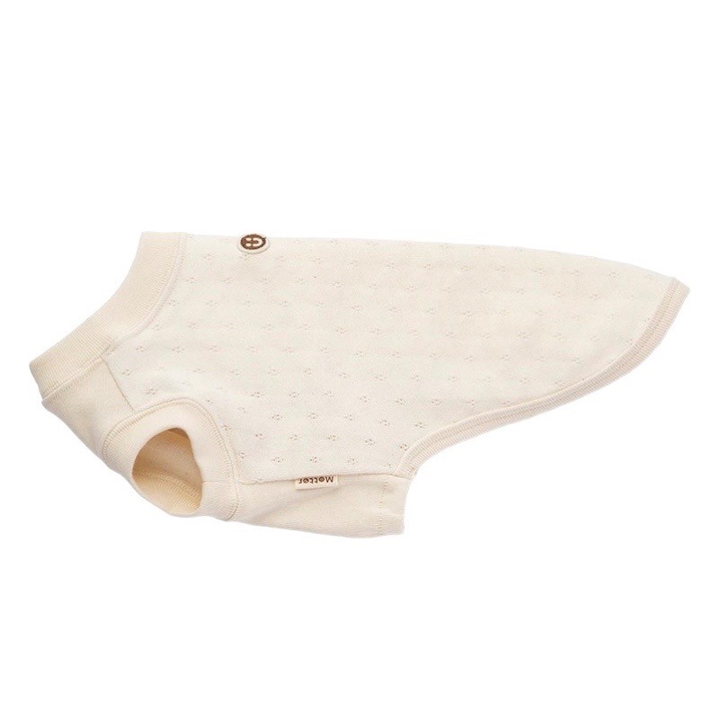 Organic cotton mesh top ｜有機棉網眼上衣
