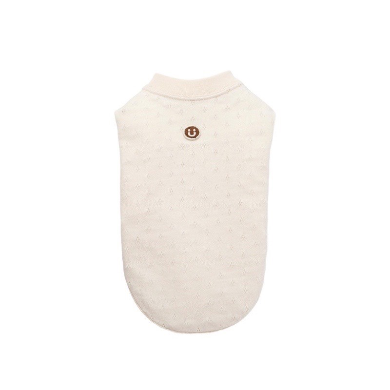 Organic cotton mesh top ｜有機棉網眼上衣