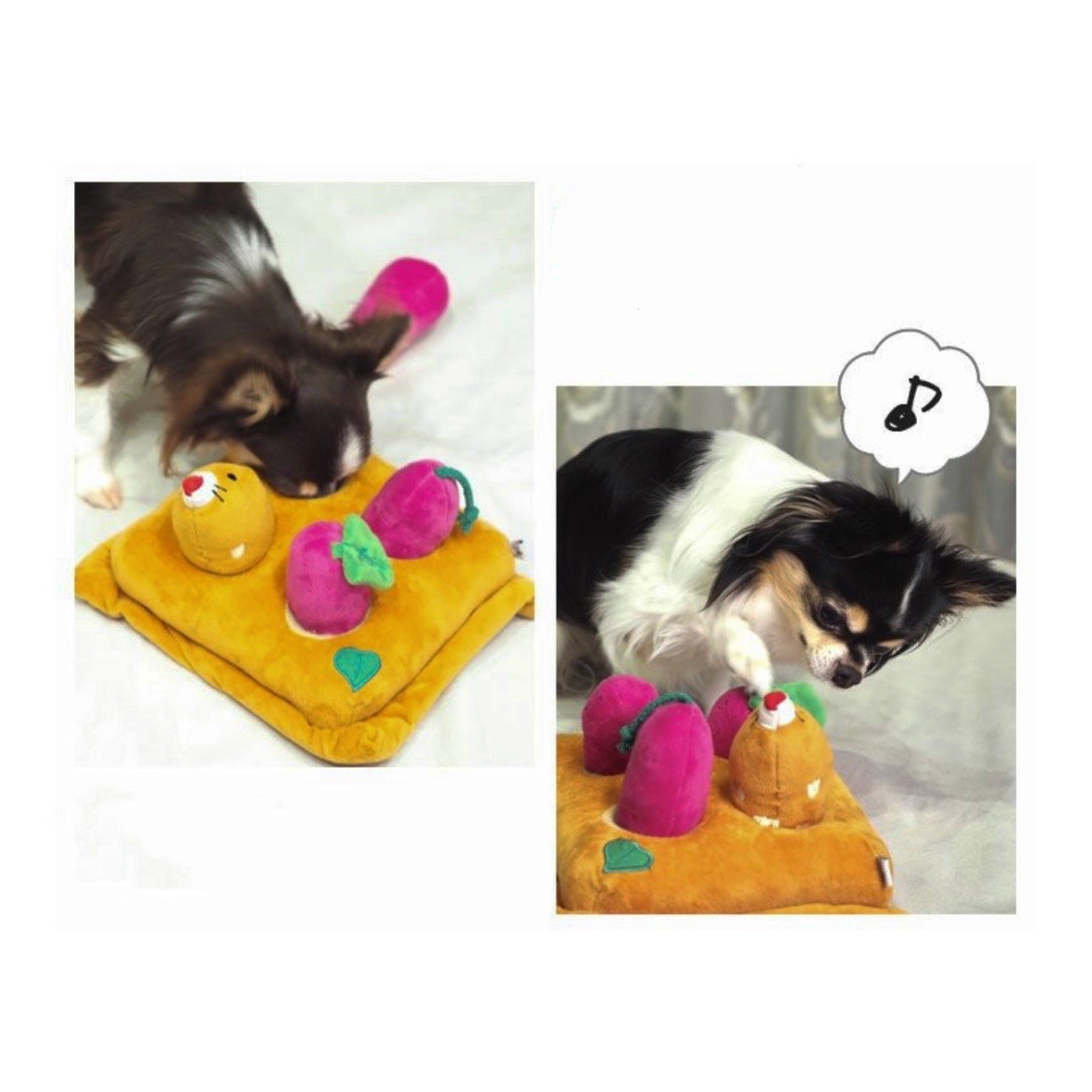 Woodchuck and Sweet Potato Hidden Food Toy ｜鼴鼠與紫薯藏食玩具