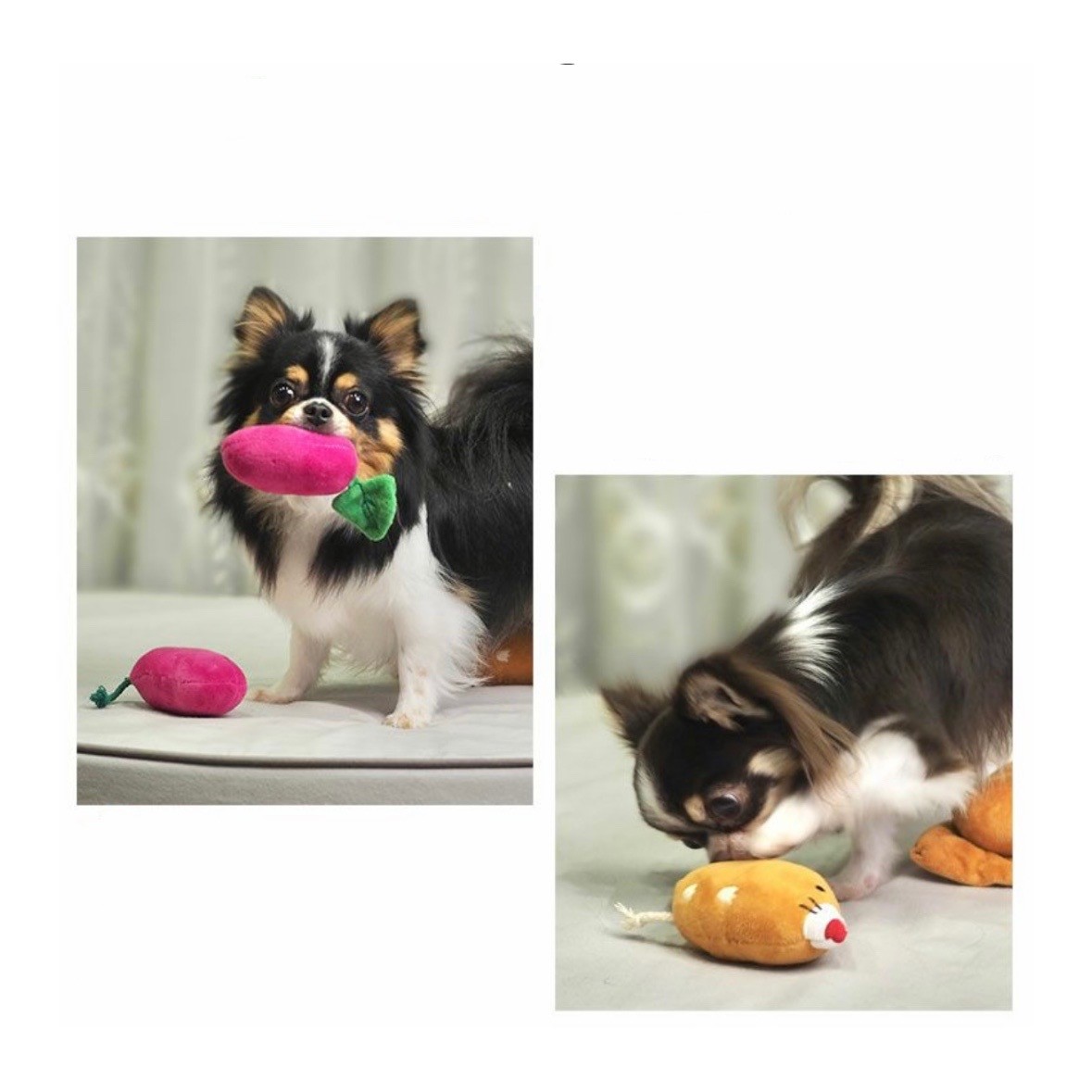 Woodchuck and Sweet Potato Hidden Food Toy ｜鼴鼠與紫薯藏食玩具