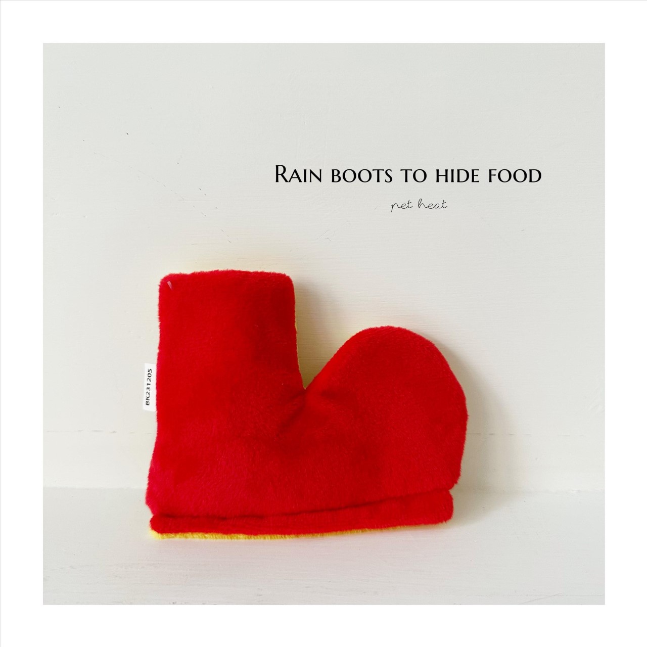 雙面雨鞋藏食玩具