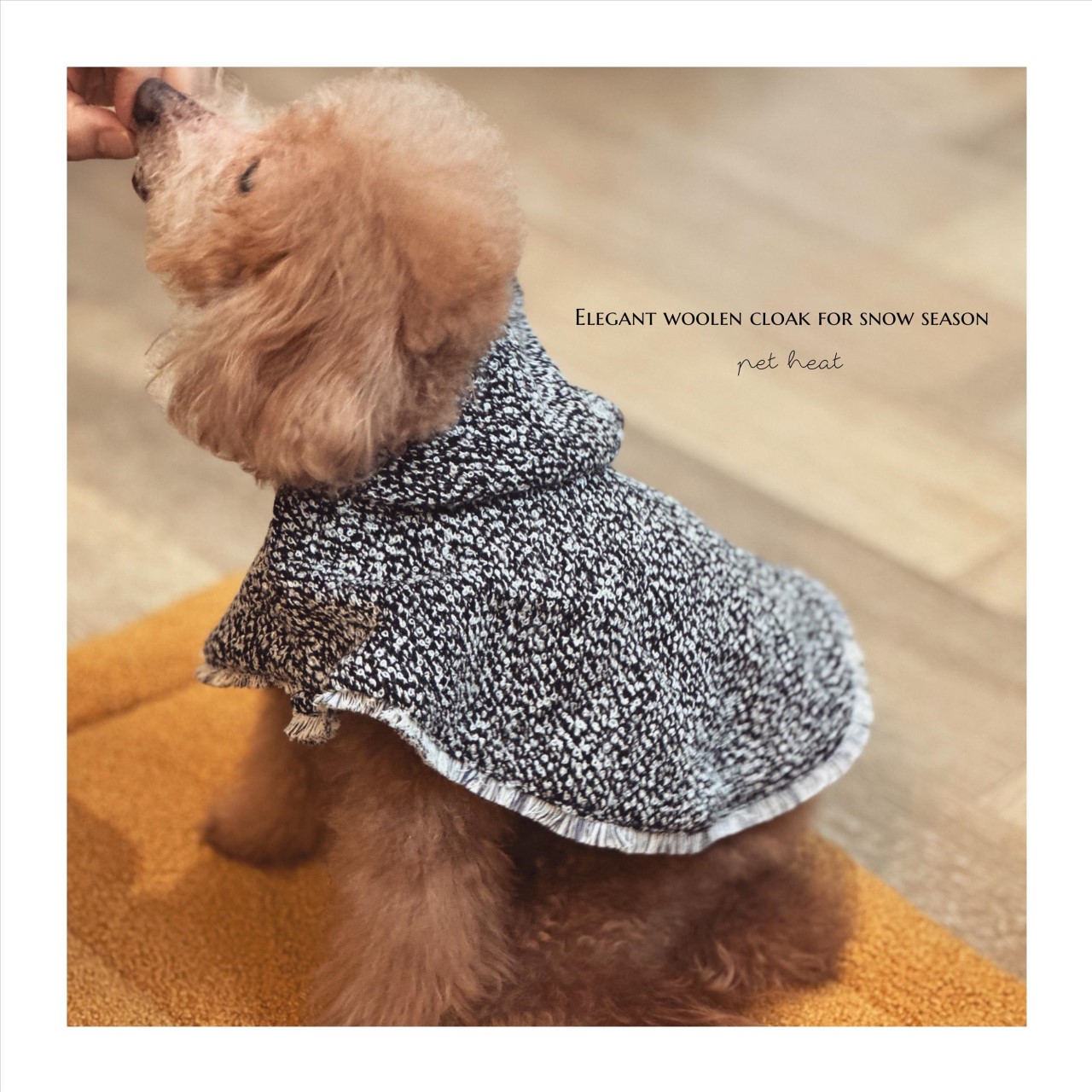 Elegant cloak for snow season   ｜  雪季的優雅毛呢披風