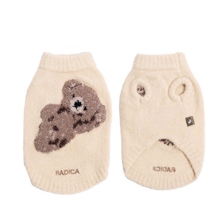 Marshmallow Bear Knit   |   棉花糖熊熊毛衣／米
