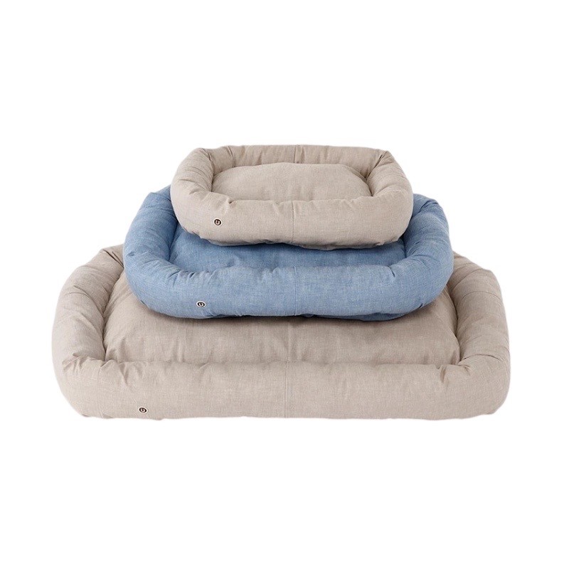 Organic cotton square bed ｜有機棉方形床