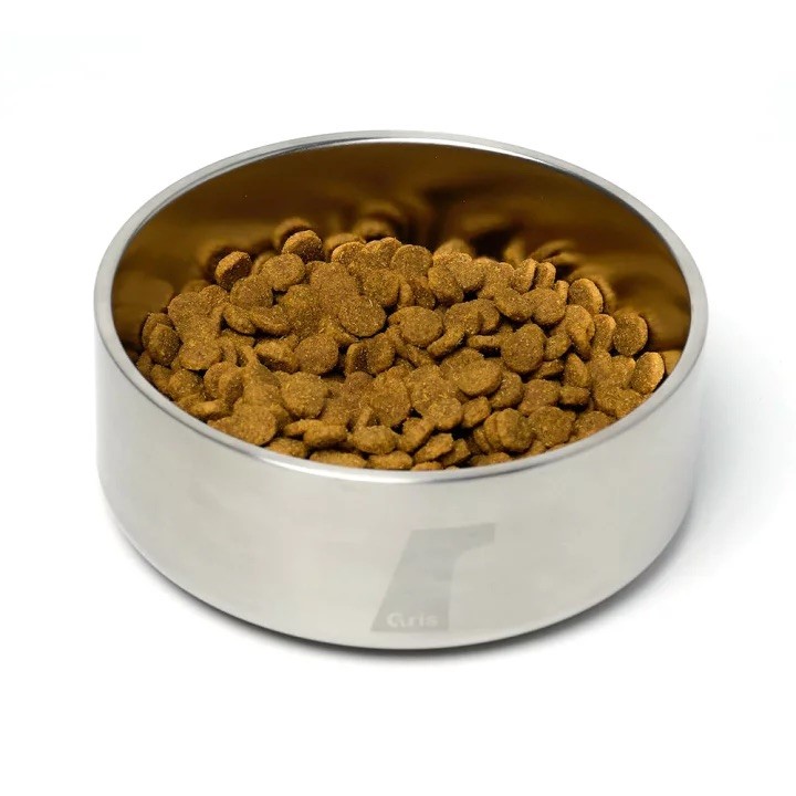 GRIS   DW BOWL SILVER  |  雙層不銹鋼寵物碗