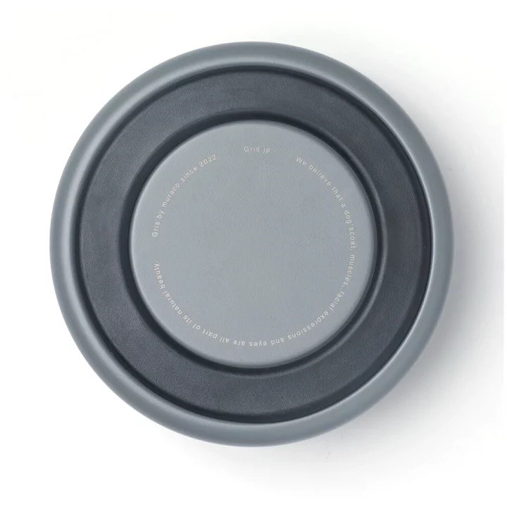 GRIS DW BOWL GREY   |  灰色雙層不銹鋼寵物碗 