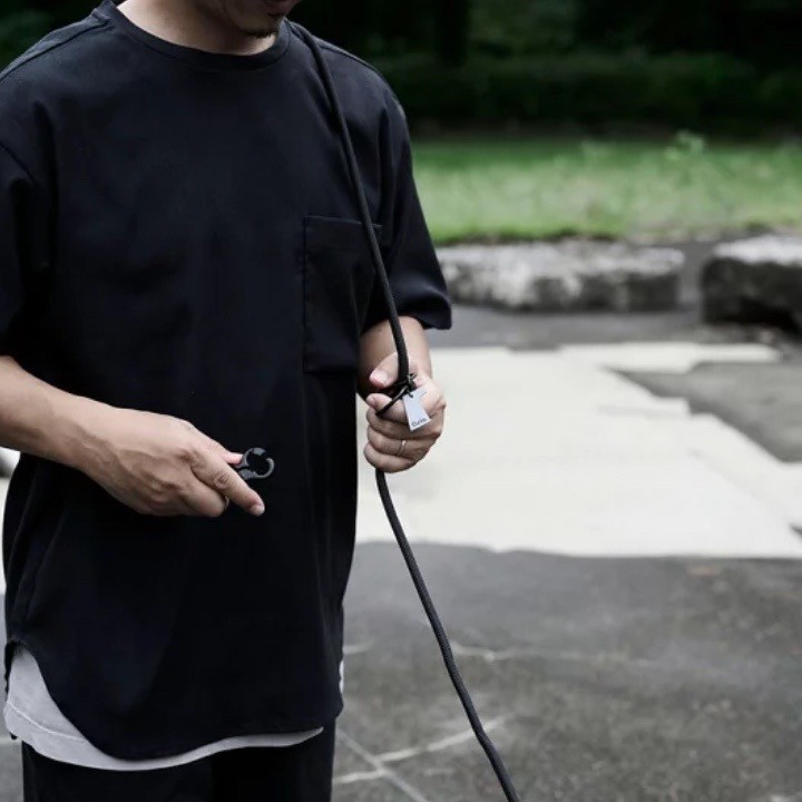 GRIS THE SHOULDER LEASH ALGA | 斜背式牽繩／藻綠