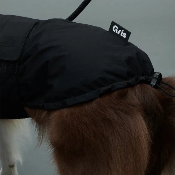 GrisLITE RAIN COAT II PEAT BLACK | 輕量雨衣 ／黑