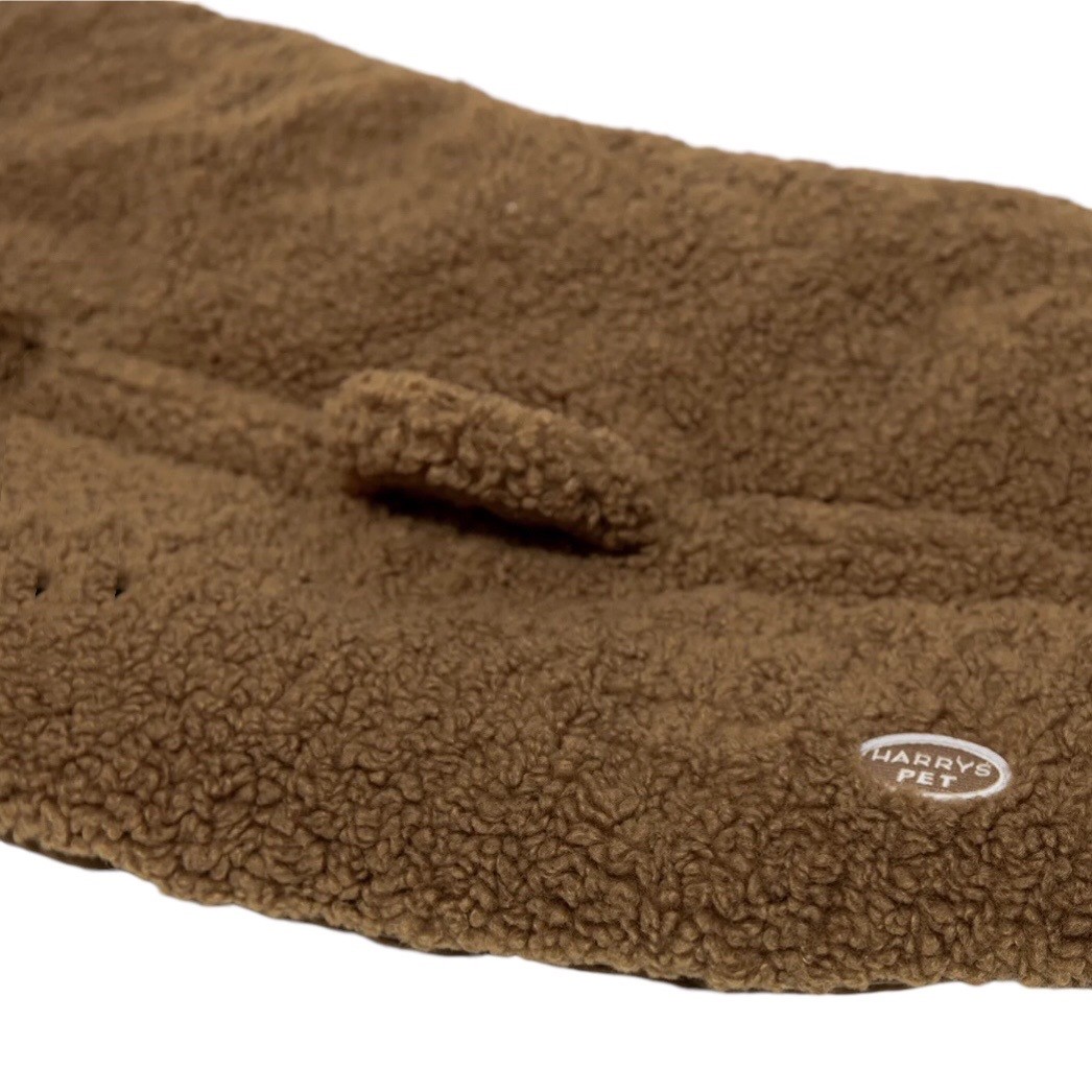 HarrysPet推車護套-毛絨熊造型 深咖 