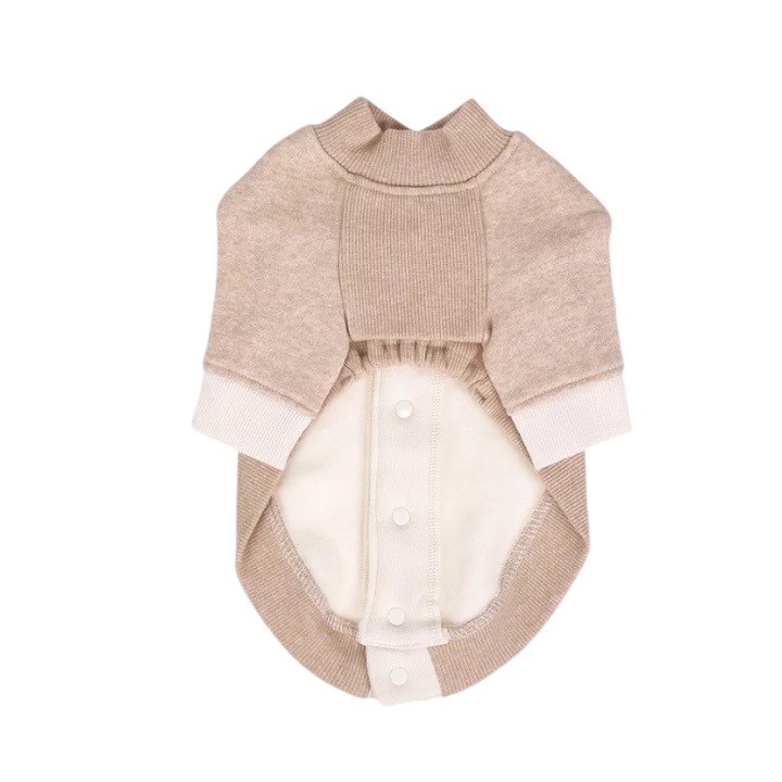 Organic cotton brushed letter coat ｜有機棉刷毛字母外套