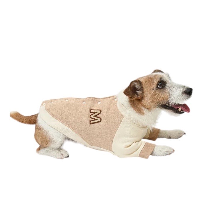 Organic cotton brushed letter coat ｜有機棉刷毛字母外套