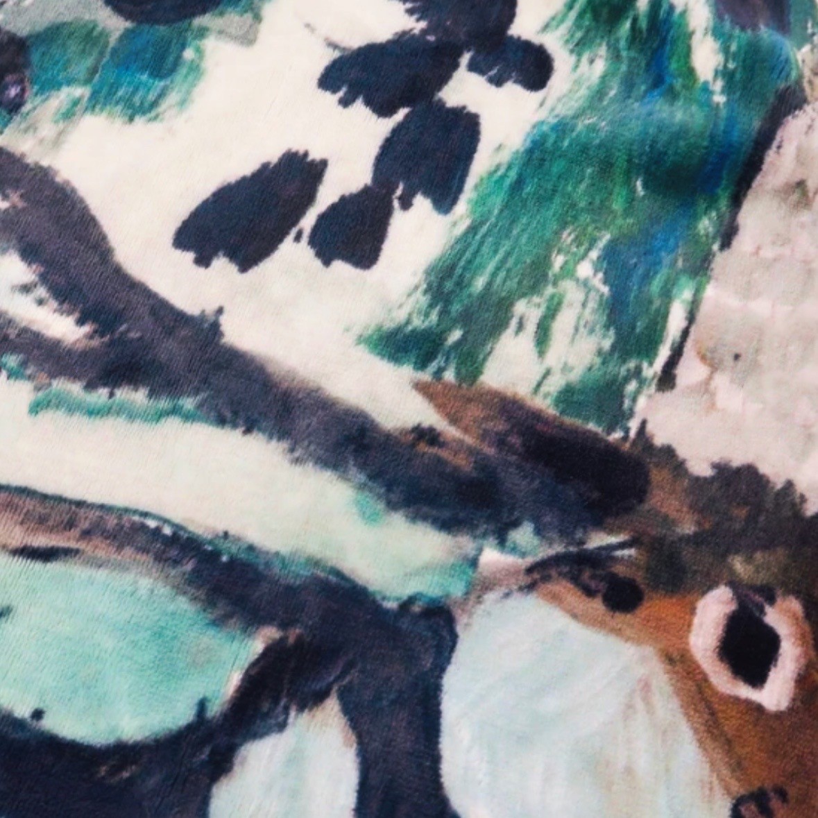 Flannel fleece  blanket reindeer｜法蘭絨馴鹿羊毛毯