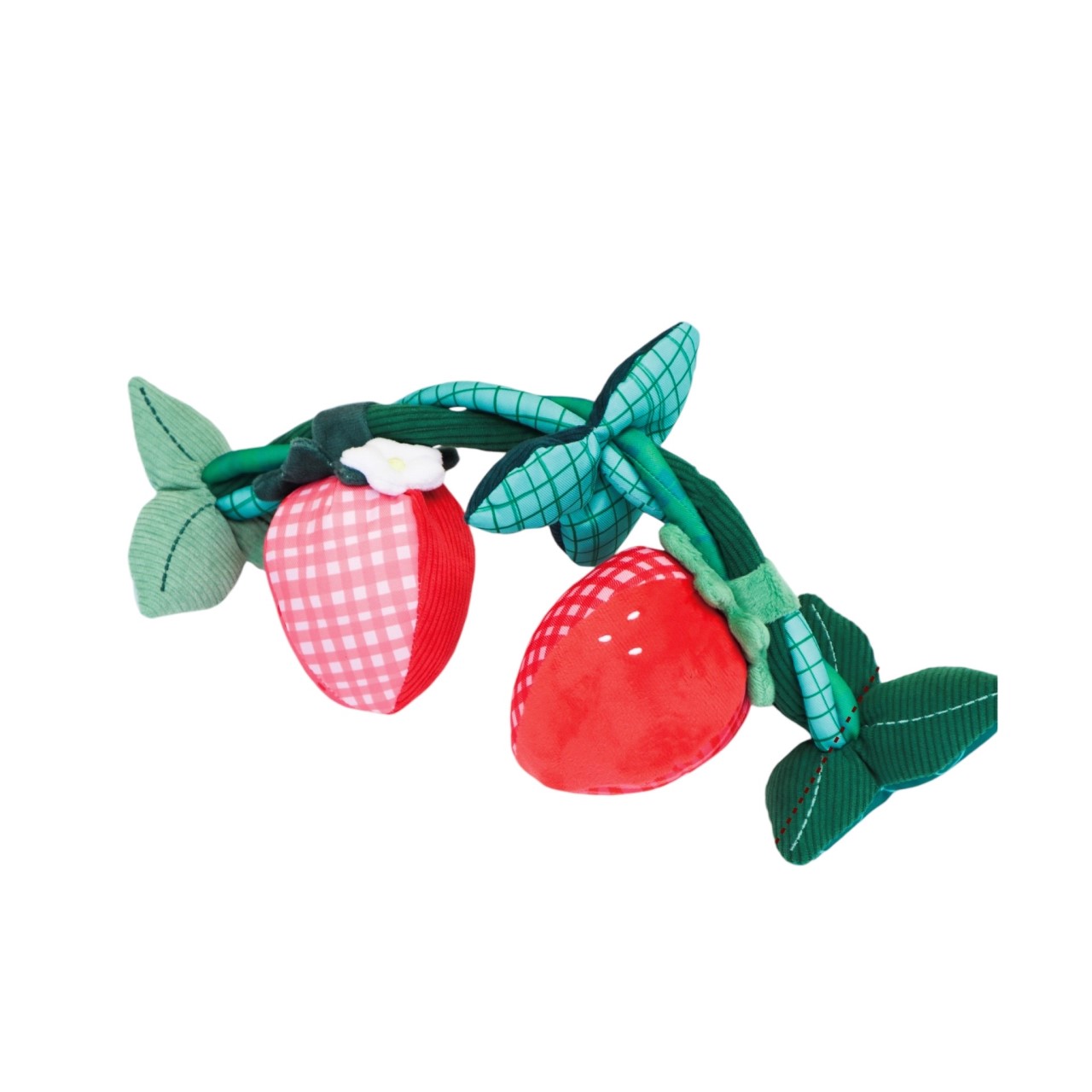 Strawberry wreath in strawberry field ｜草莓園裡的草莓圈玩具