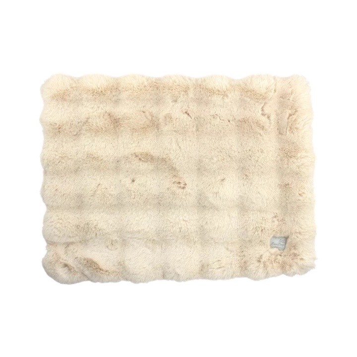 Anti-slip fur blanket  ｜防滑類皮草毛毯 杏