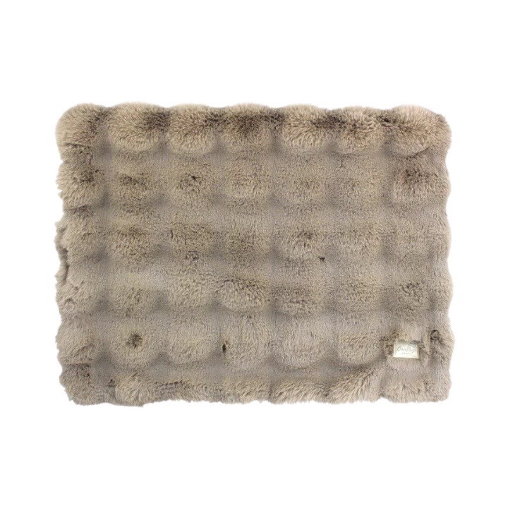 Anti-slip fur blanket  ｜防滑類皮草毛毯 棕