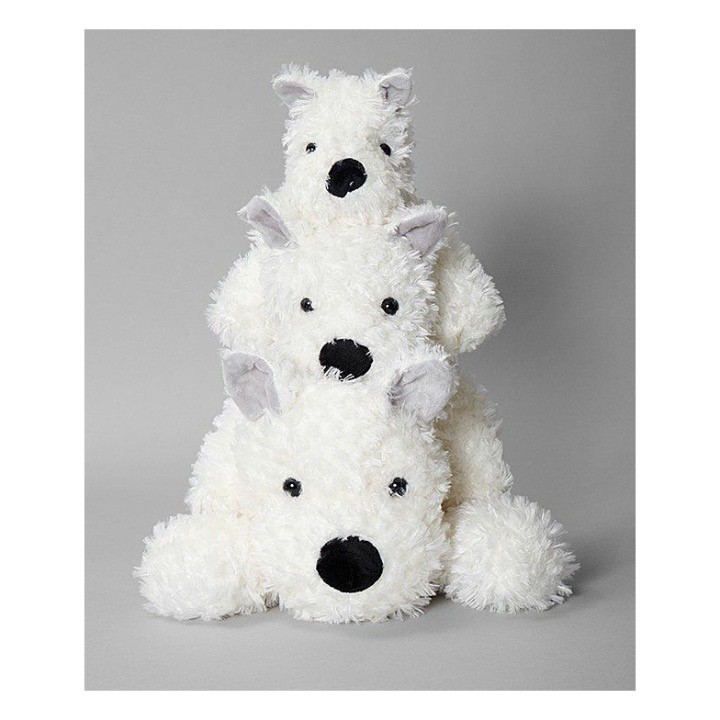 Companion puppy doll ｜小狗陪伴玩偶 白