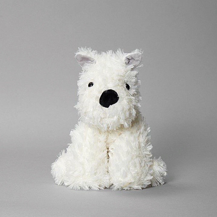 Companion puppy doll ｜小狗陪伴玩偶 白