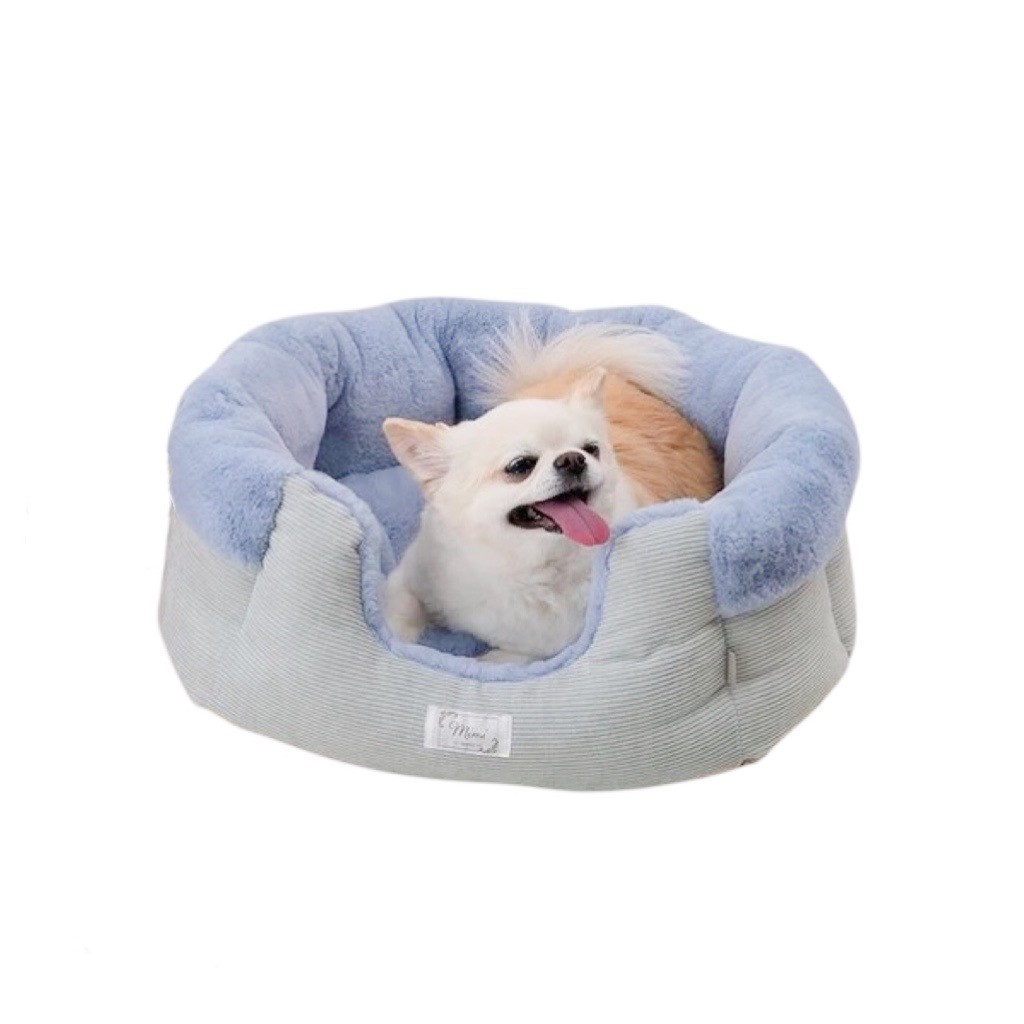 Baby Blue Fluffy Bed Set ｜寶貝藍毛茸茸床組