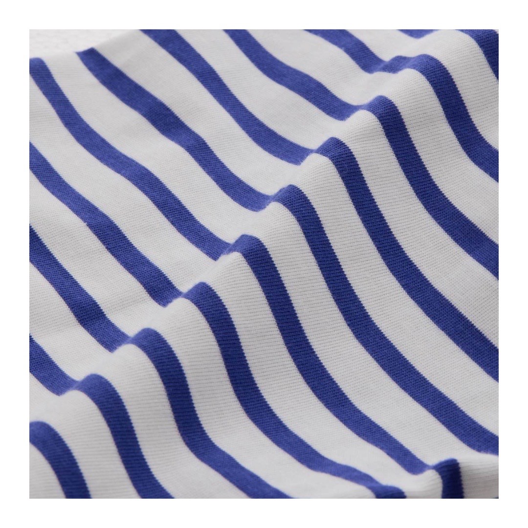Marine Border T-shirt | 海軍風條紋上衣 （藍）
