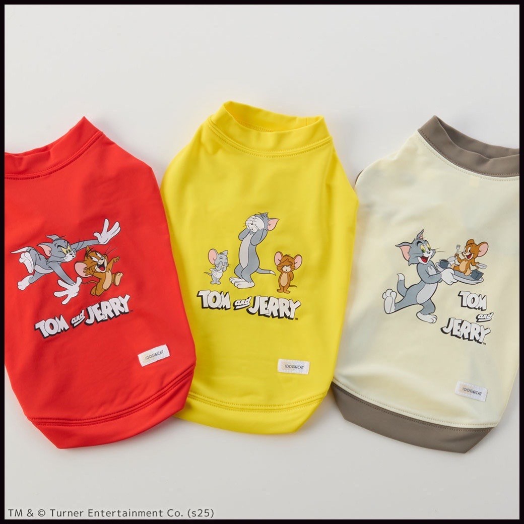 Tom and Jerry Cool Top ｜湯姆貓與傑利鼠涼感上衣
