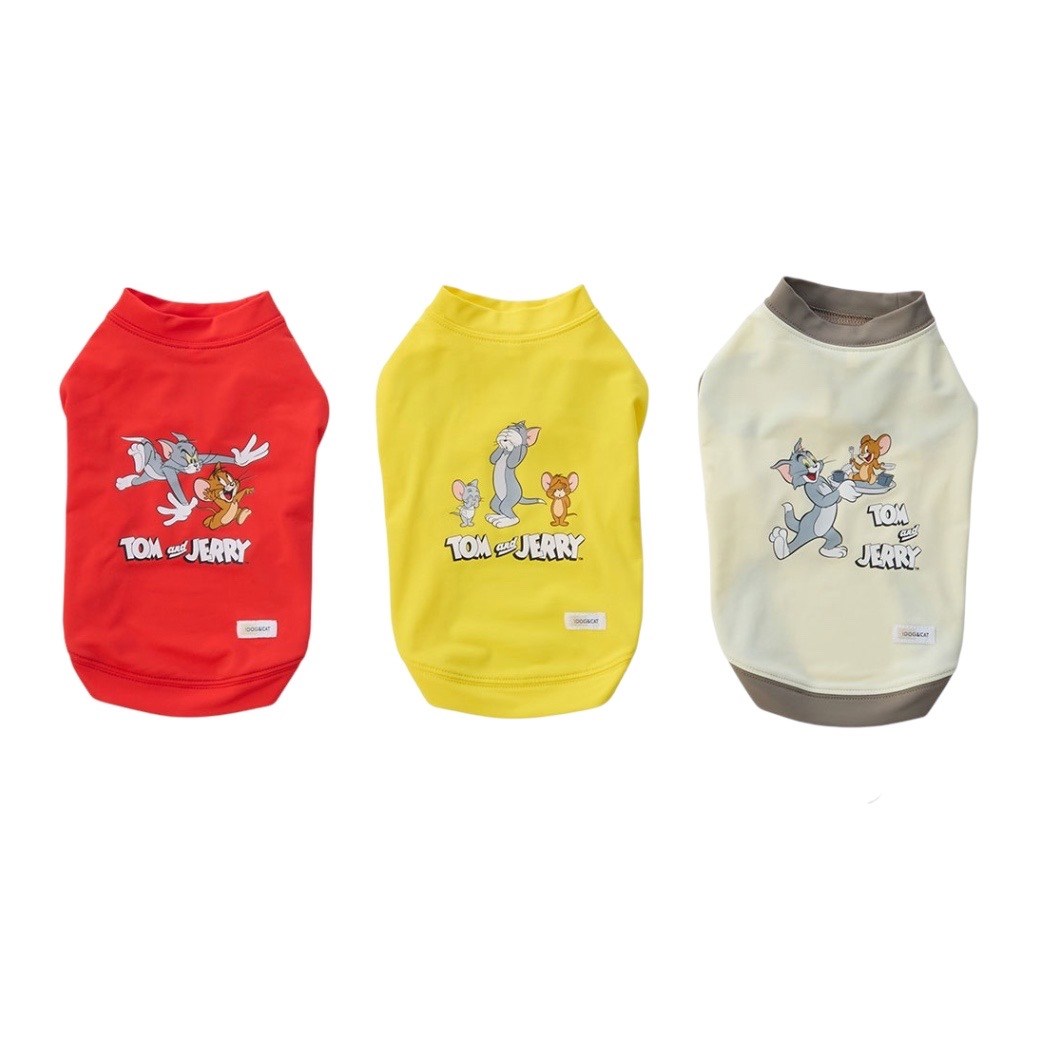 Tom and Jerry Cool Top ｜湯姆貓與傑利鼠涼感上衣