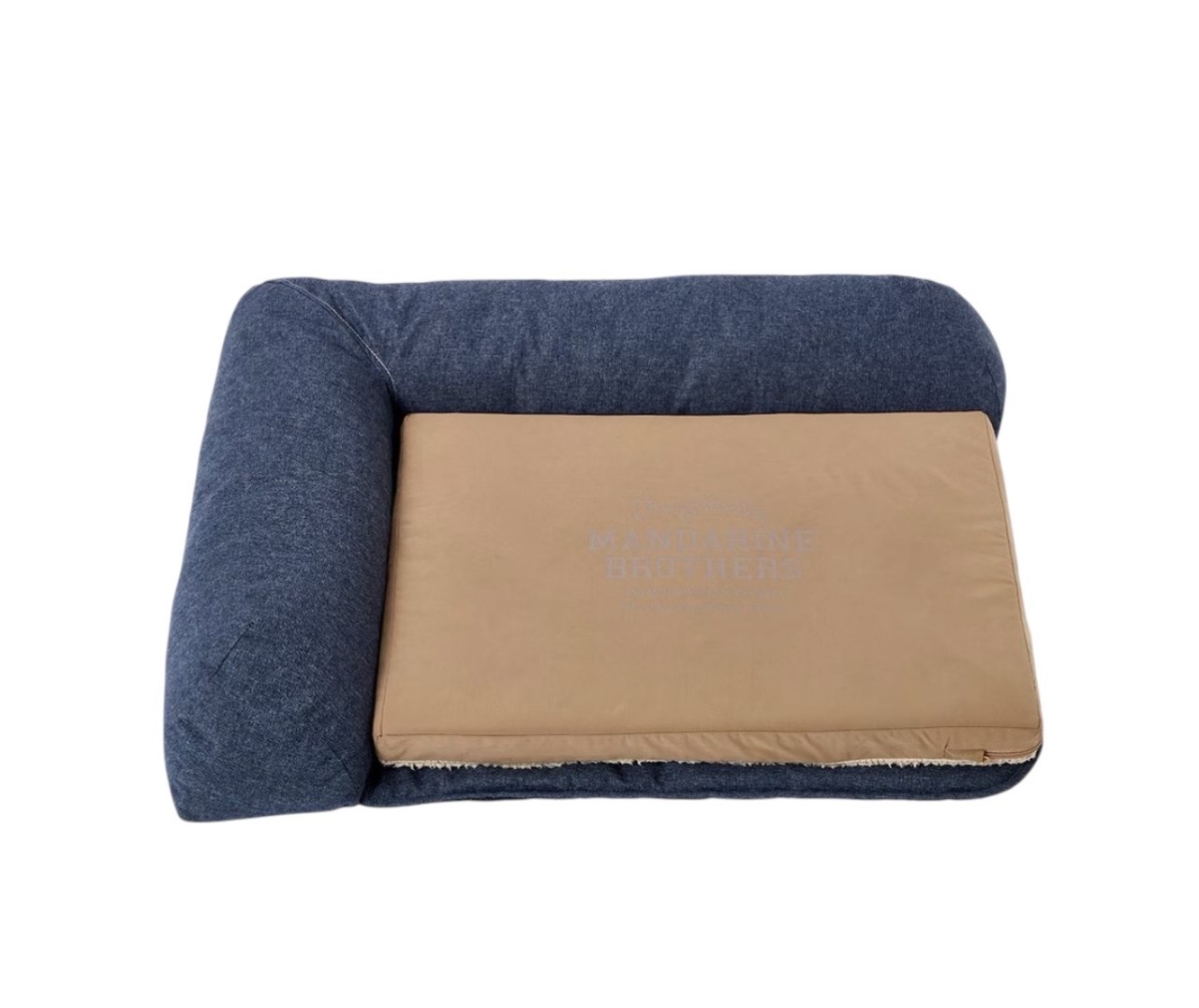 HEAD REST BED | L型靠枕沙發床 藍