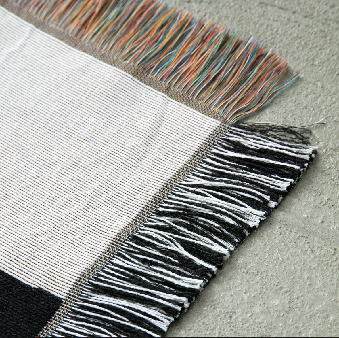 Multi Blanket “kuro neko” 山口一郎 藝術毯