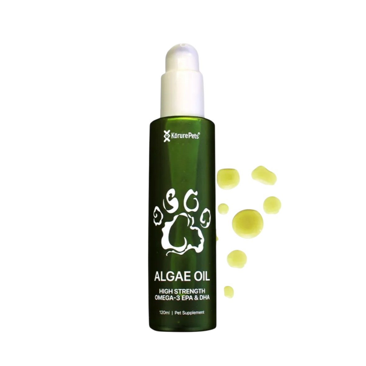 KORURE｜紐西蘭海藻油(貓) 120ml / 皮膚毛髮亮麗 心血管心臟及大腦保養