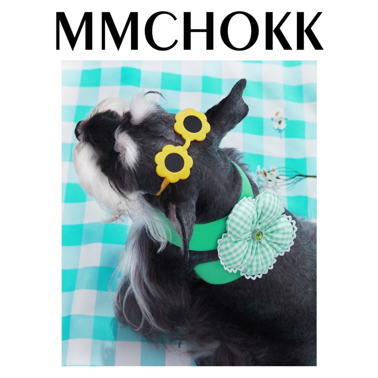 MMCHOKK 義式花園 blossom set 胸背 /綠