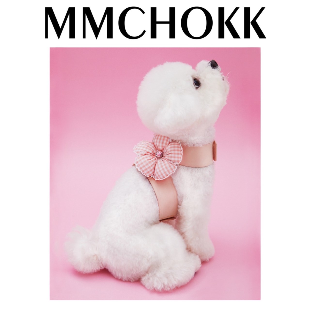 MMCHOKK 義式花園 blossom set 胸背 /粉