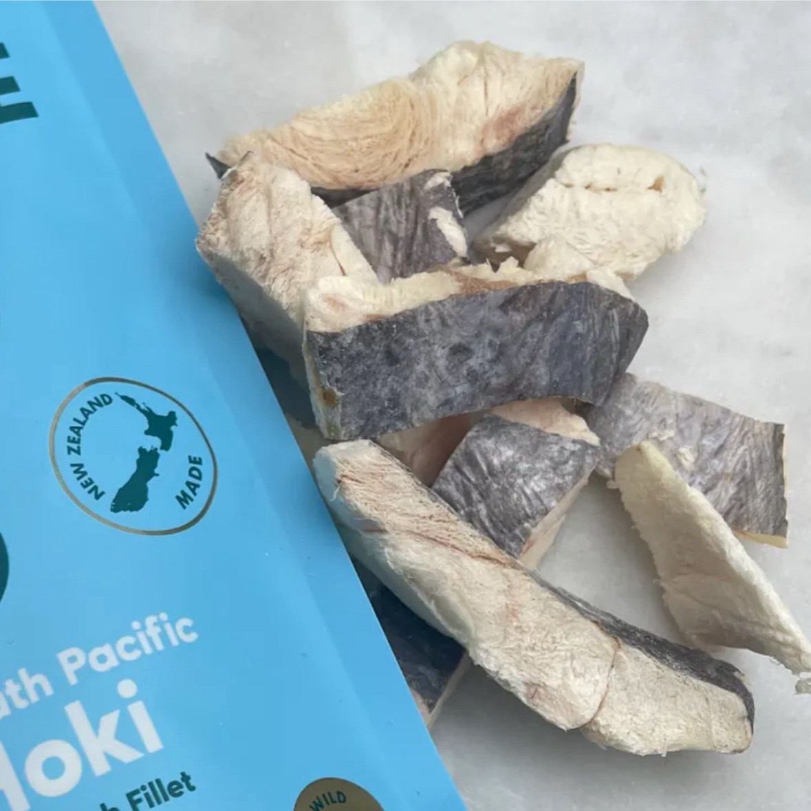 Gourmate｜深海鱈魚塊凍乾 (犬貓可食) 45g  |  輕盈高蛋白．Omega-3補給站