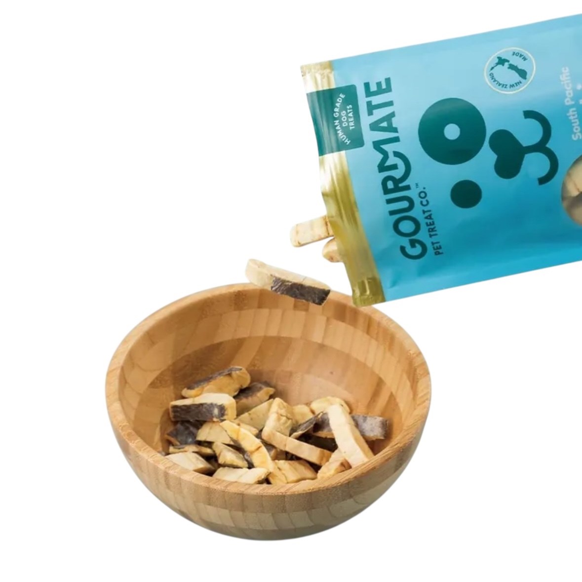 Gourmate｜深海鱈魚塊凍乾 (犬貓可食) 45g  |  輕盈高蛋白．Omega-3補給站