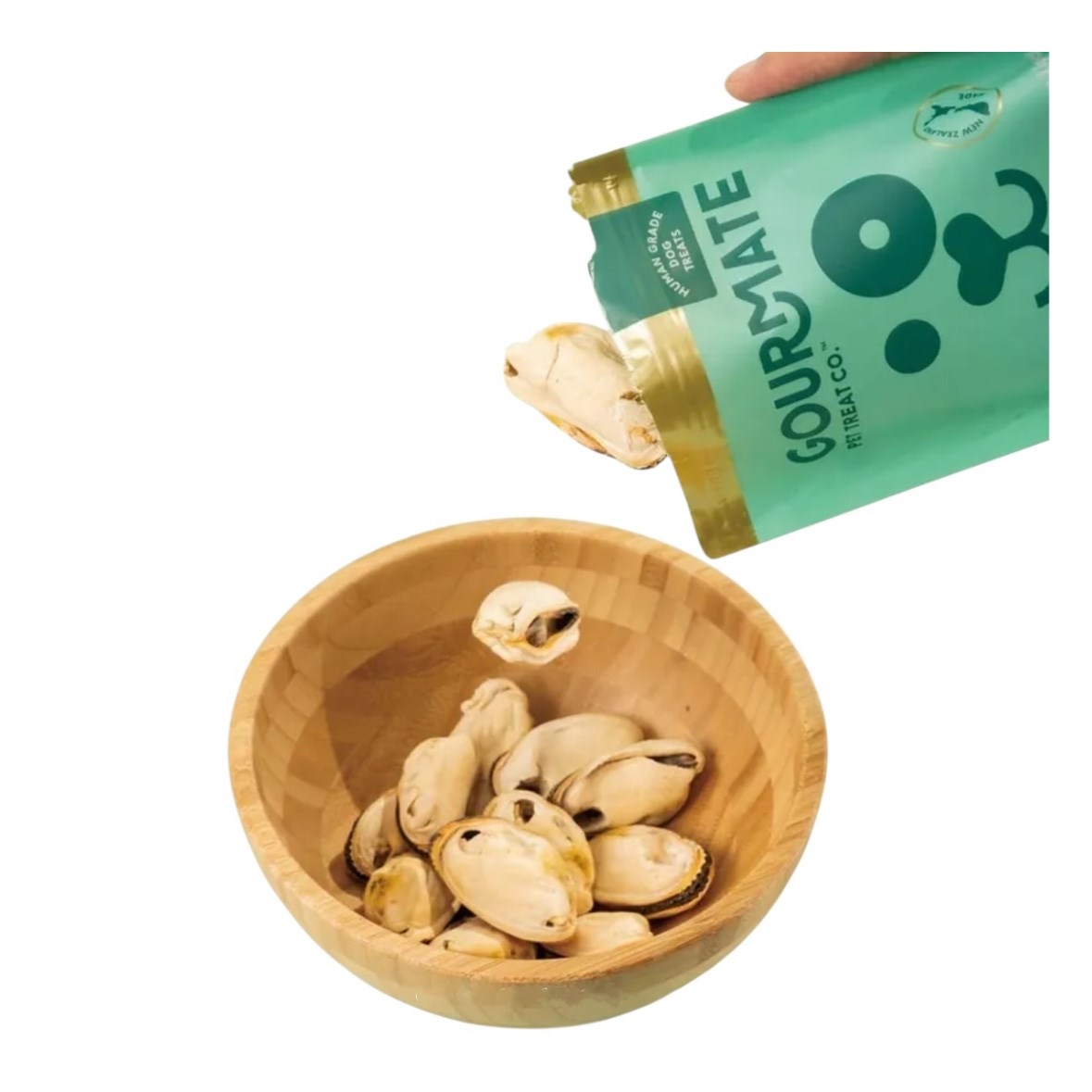 Gourmate｜綠唇貽貝凍乾 (犬貓可食) 50g | 關節保健．純淨超級食物