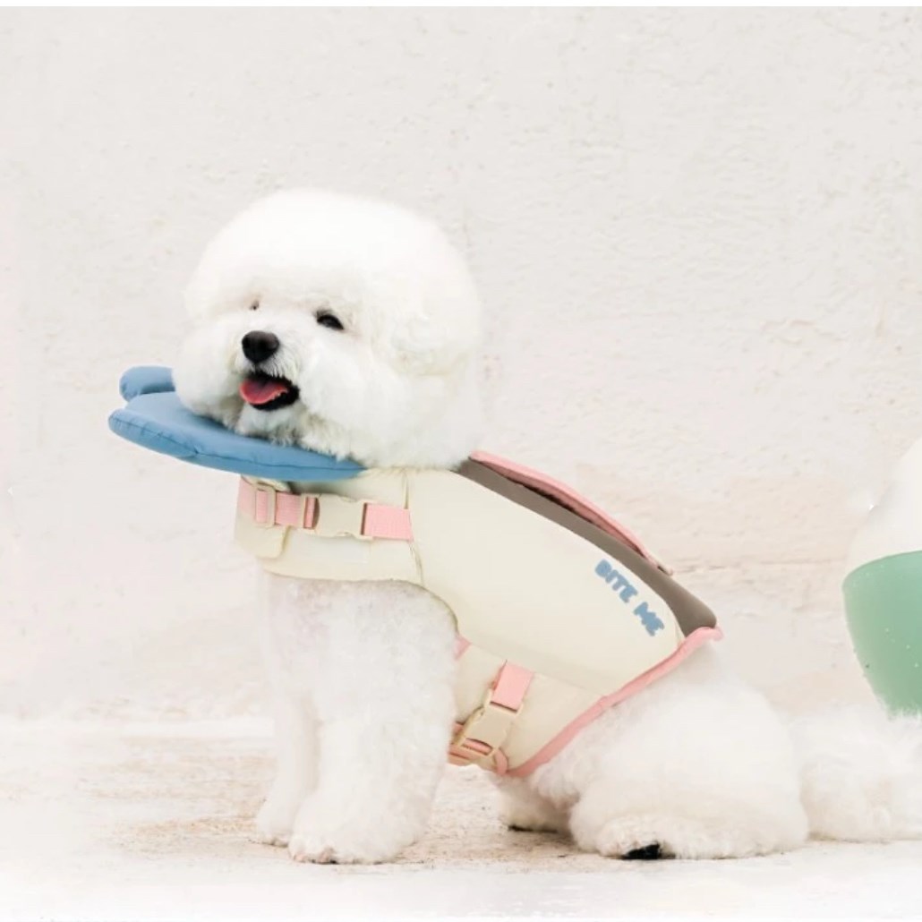 BITE ME 熊熊救生衣(藍色)